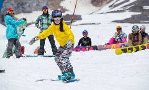 snowboard camp girl coach