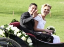 Marija Hofl Riš - na venčanju