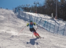 Nevena Ignjatović testira ski stazu Crni vrh na Divčibarama
