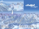 Chatel - ski mapa 2