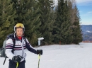 Marko Stevović u ski centru Cerkno, Slovenija