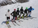 Ski klub Niš - Pripreme na Hintertuxu, avgust 2013 - Rastko Blagojevic, Nikola Sindjelic, Andrija Nikolic, Petra Veljkovic i Siluani Kostiits- Pasiali.