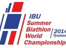 Logo IBU Letnjeg Biatlon Svetskog prvenstva - Tyumen 2014, Rusija