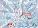 Gerlitzen ski mapa