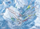 Meribel - ski mapa